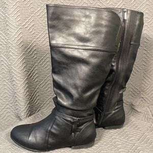 Cloudwalkers for Avenue Wide Calf Black Boots Size 10W EUC
